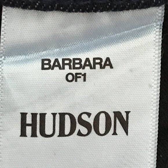 Hudson Barbara Jeans Women 34 Blue Ombre Foil Flared Wide Leg High Rise 16624 - Picture 5 of 14